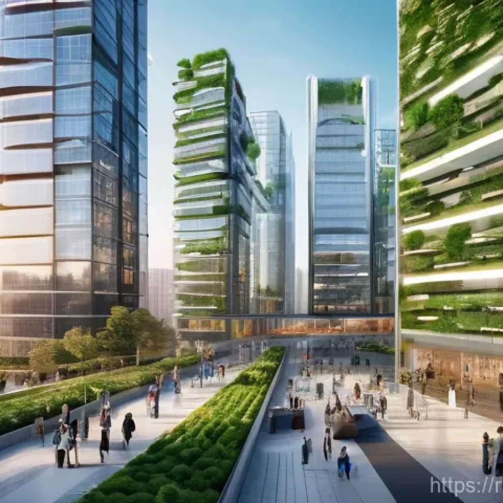 아이티와 관련된 유명한 영화 및 다큐멘터리 - **Futuristic Smart City Life:**
    A vibrant, futuristic smart city at dawn. Skyscrapers with verti...