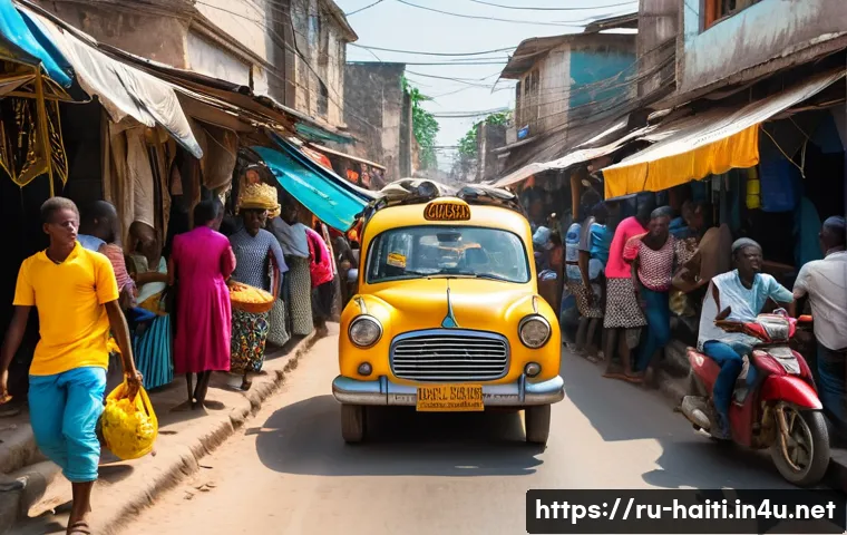 아이티의 교통 시스템  버스 택시 대중교통 관련 이미지 1